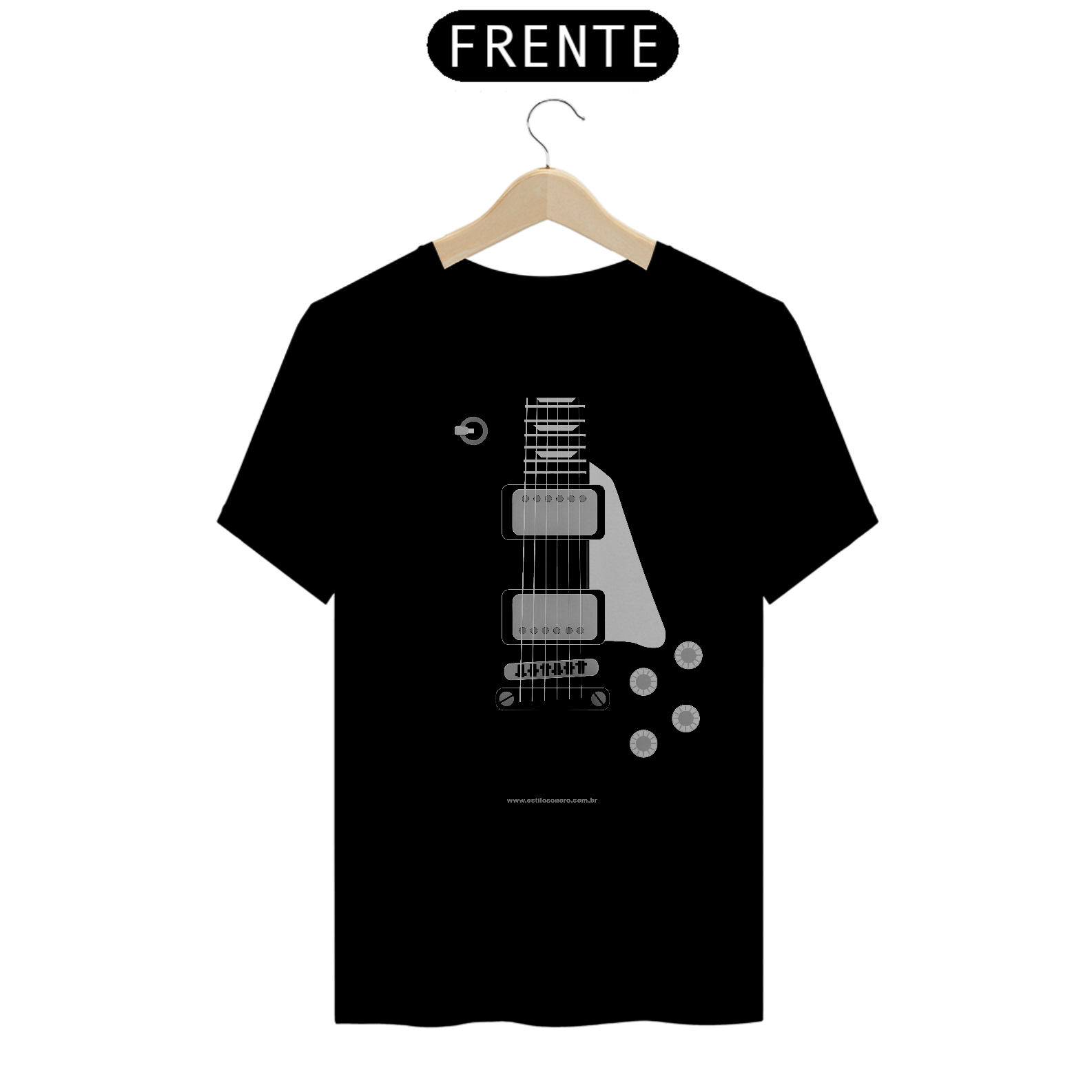 Camiseta Guitarra LP Quality