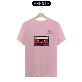 Nome do produtoCamiseta Premium Masculina Algodão Pima Estampada Musical Fita Cassete - Estilo Sonoro