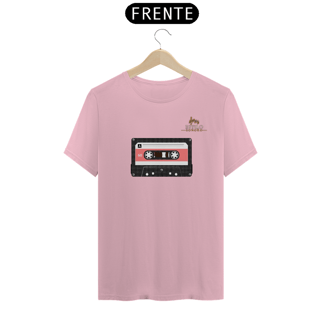 Nome do produtoCamiseta Premium Masculina Algodão Pima Estampada Musical Fita Cassete - Estilo Sonoro