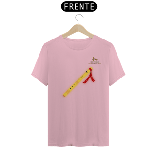 Nome do produtoCamiseta Premium Masculina Algodão Pima Estampada Musical Flauta - Estilo Sonoro