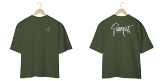 Nome do produtoCamiseta Piano frente Pianist atrás Oversized EXCLUSIVA