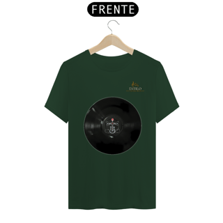 Nome do produtoCamiseta Premium Masculina Algodão Pima Estampada Musical Disco de Vinil - Estilo Sonoro