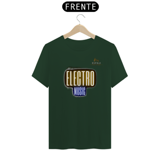 Nome do produtoCamiseta Premium Masculina Algodão Pima Estampada Musical Electro Music - Estilo Sonoro