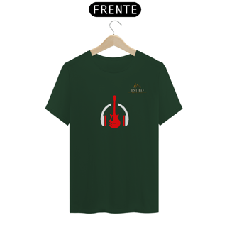 Nome do produtoCamiseta Premium Masculina Algodão Pima Estampada Musical Guitarra - Estilo Sonoro