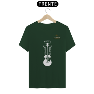 Nome do produtoCamiseta Premium Masculina Algodão Pima Estampada Musical Violão - Estilo Sonoro