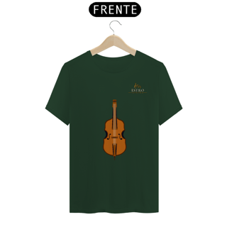 Nome do produtoCamiseta Premium Masculina Algodão Pima Estampada Musical Violoncelo - Estilo Sonoro