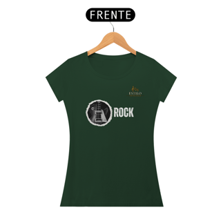 Nome do produtoCamiseta Premium Feminina Algodão Pima Estampada Musical Rock Music - Estilo Sonoro