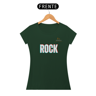 Nome do produtoCamiseta Premium Feminina Algodão Pima Estampada Musical Rock Music - Estilo Sonoro