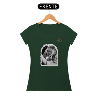 Nome do produtoCamiseta Premium Feminina Algodão Pima Estampada Musical Rock Music - Estilo Sonoro