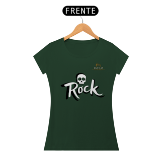 Nome do produtoCamiseta Premium Feminina Algodão Pima Estampada Musical Rock Music - Estilo Sonoro