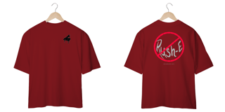 Nome do produtoCamiseta Piano Frente Rush E Atrás Oversized Exclusiva