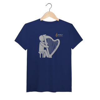 Nome do produtoCamiseta Premium Algodão Pima Harpa Música Clássica