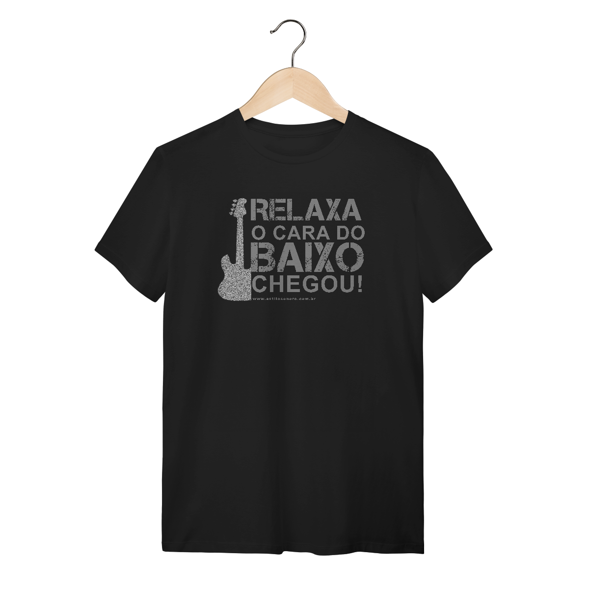 Nome do produto: Camiseta Relaxa o cara do Baixo chegou Quality