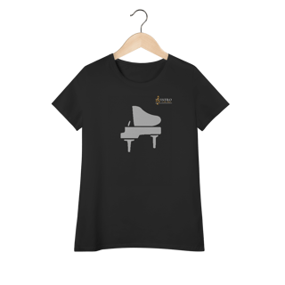 Nome do produtoCamiseta Premium Algodão Pima Baby Long Piano Música Clássica