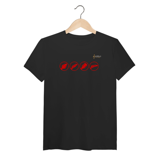 Camiseta Premium Algodão Pima Guitarra