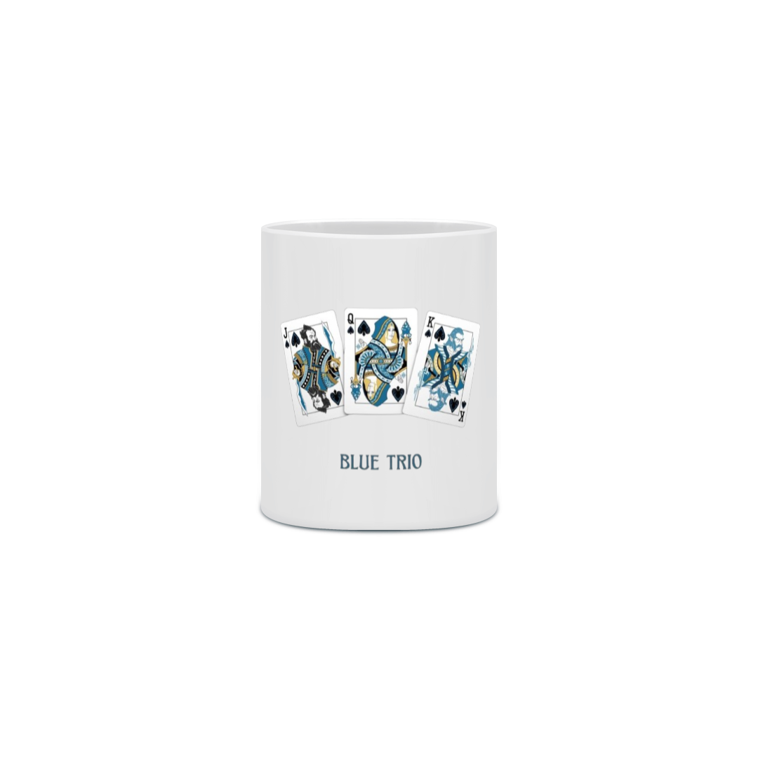 Nome do produto: Caneca Blue Trio