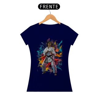 Nome do produto Camiseta karate feminino