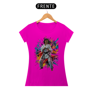 Nome do produto Camiseta karate feminino