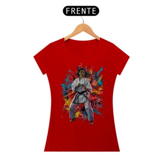 Nome do produto Camiseta karate feminino