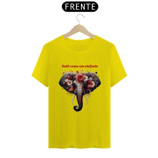 Nome do produto T-Shirt Quality Unissex | Sutil como um elefante