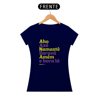 Nome do produto Camiseta Baby Look | Crenças