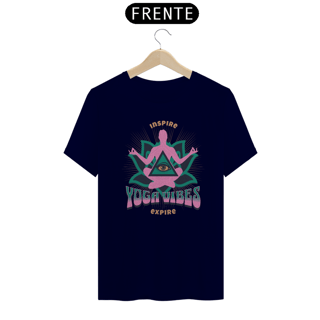 Nome do produto T-Shirt Quality Unissex | Yoga Vibes