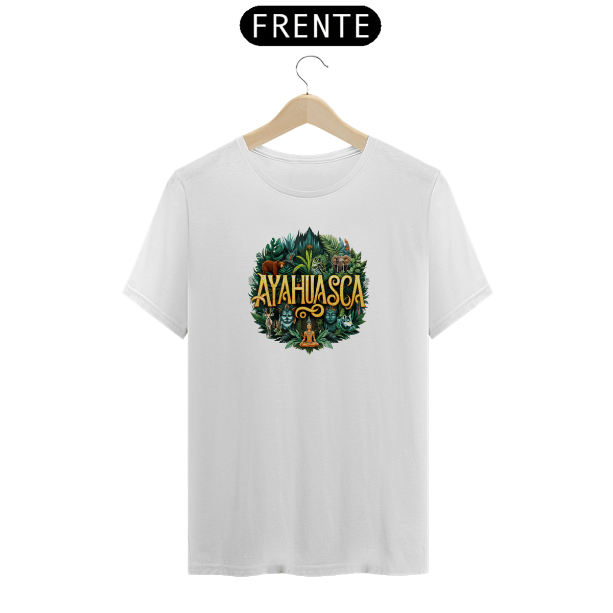 Nome do produto: Camiseta Unisex Ayahuasca