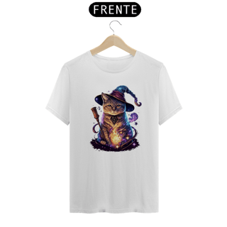 Nome do produto T-Shirt Quality Unissex | Gato Bruxo