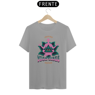 Nome do produto T-Shirt Quality Unissex | Yoga Vibes