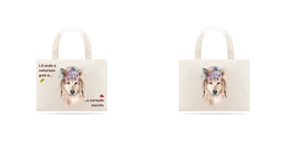 Nome do produto Ecobag | Cachorro com Bandana