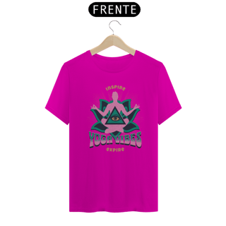 Nome do produto T-Shirt Quality Unissex | Yoga Vibes