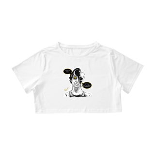 Nome do produto Cropped Desculpa, Amor