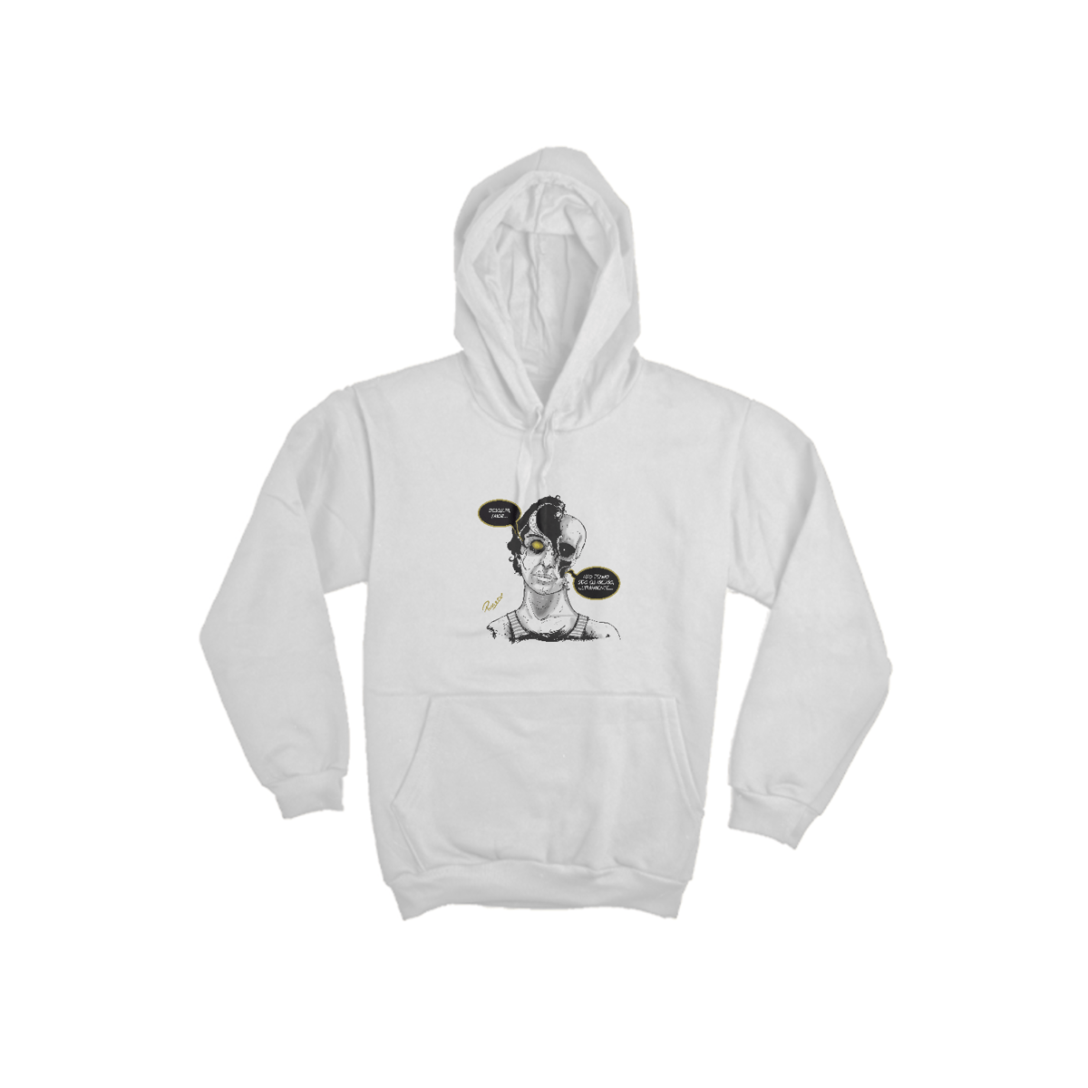 Nome do produto: Moletom Canguru Desculpa, Amor