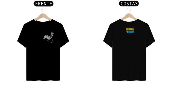 Camiseta colorida Cidadão Incomum P&B
