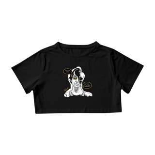 Nome do produto Cropped Desculpa, Amor