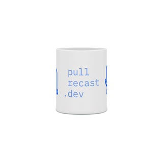 Nome do produto pullrecast.dev caneca