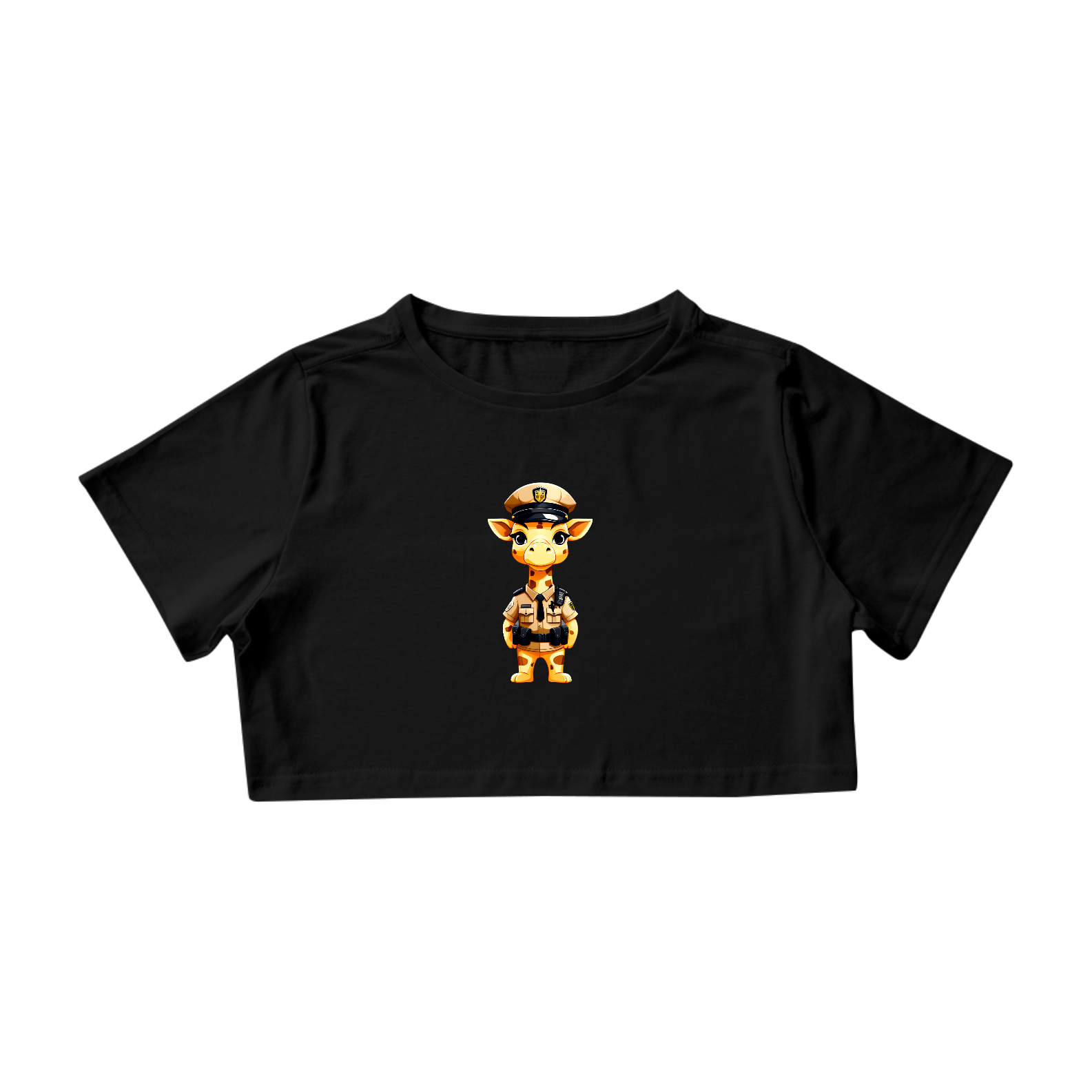 Cropped - Girafa Baby Policial