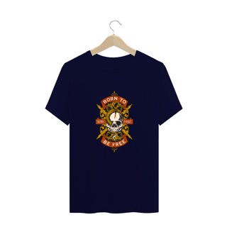 Nome do produto Camiseta Plus Size Vivax - Born to be Free