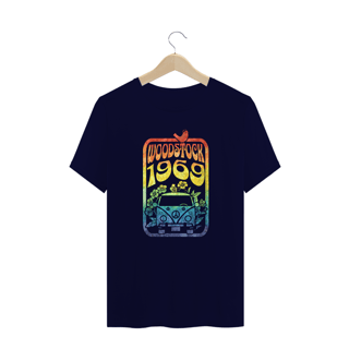 Nome do produto Camiseta Plus Size Vivax - Woodstock 1969
