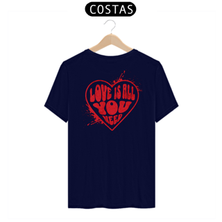 Nome do produto Camiseta Quality Vivax - Love is all you need