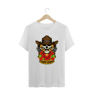 Nome do produto Camiseta Plus Size Vivax - Cowboy Skull