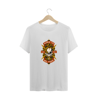 Nome do produto Camiseta Plus Size Vivax - Born to be Free