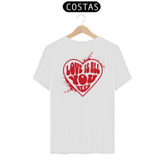 Nome do produto Camiseta Quality Vivax - Love is all you need
