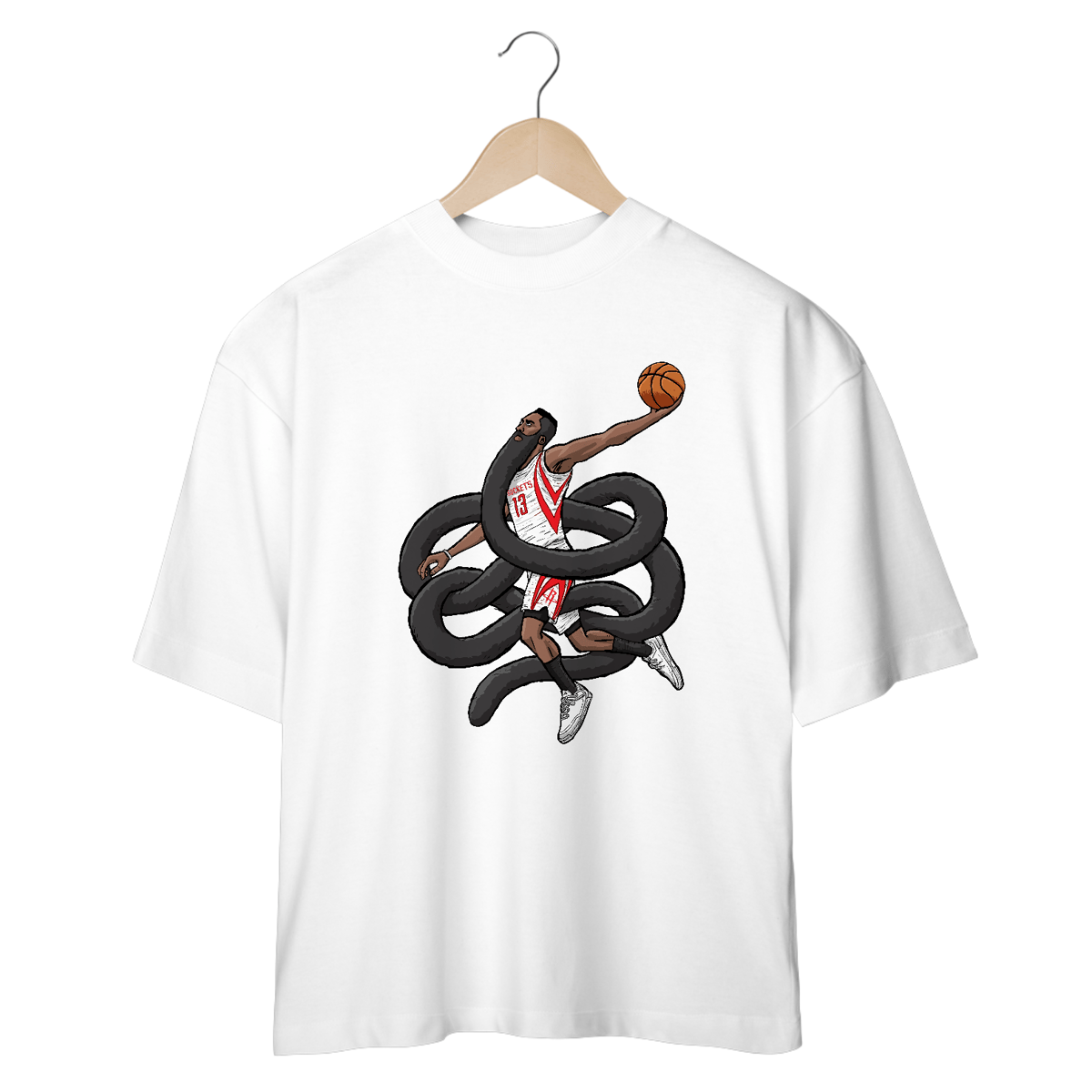 Nome do produto: Camiseta OverSized Vivax - BEARD HARDEN