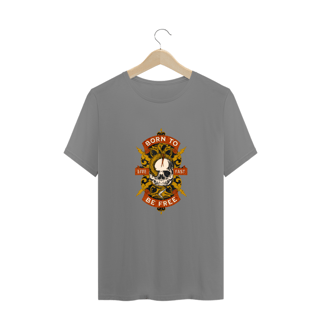 Nome do produto Camiseta Plus Size Vivax - Born to be Free