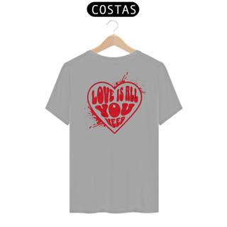Nome do produto Camiseta Quality Vivax - Love is all you need