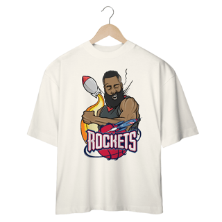 Nome do produto Camiseta OverSized Vivax - HARDEN (The Rocket Man)