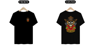 Camiseta Quality Vivax - Cowboy Skull