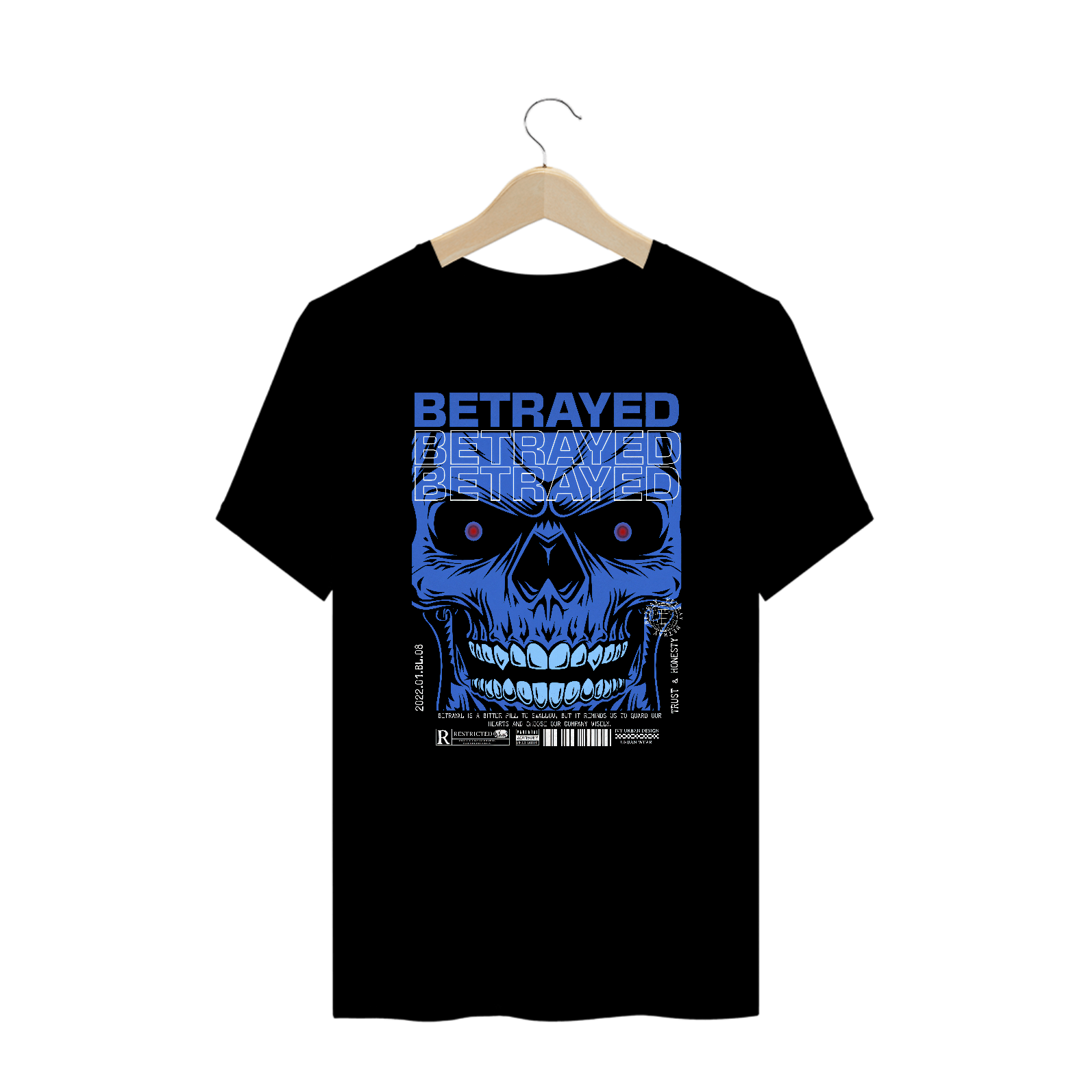 Camiseta Plus Size Vivax - Betrayed