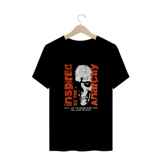 Nome do produto Camiseta Plus Size Vivax - Inspired by the Anarchy